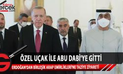 Cumhurbaşkanı Recep Tayyip Erdoğan, taziye ziyareti kapsamında özel uçak "TUR" ile Abu Dabi'ye gitti