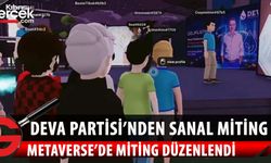 DEVA Partisi lideri Babacan, Metaverse mitinginde 25 yaşın altındaki gençlere bedava internet vaadinde bulundu
