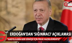 T.C. Cumhurbaşkanı Recep Tayyip Erdoğan'dan 'sığınmacı' açıklaması
