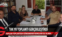 Türk ajansı-Kıbrıs (TAK) Yönetim Kurulu toplandı
