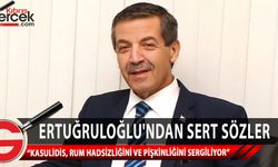 Bakan Ertuğruloğlu: Kendilerini sözde 'Kıbrıs Cumhuriyeti' sanan bu zavallıların T.C.'ye dil uzatması kabul edilmez