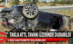 Lefkoşa-Girne anayolunda korkutan trafik kazası!