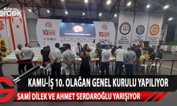 Kamu-İş 10.Olağan Genel Kurulu Atatürk Kapalı Spor Salonu’nda yapılıyor