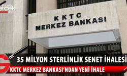 KKTC Merkez Bankası, ‘Merkez Bankası Senedi’ ihraç ihalesi açtığını duyurdu.