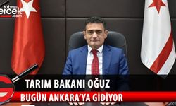 Tarım Bakanı Dursun Oğuz, Türkiye'ye gitti