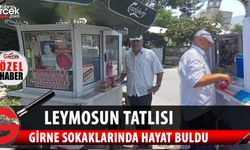 Girne’nin sevilen ve tanınmış yüzü seyyar satıcı Osman Okalpli, tezgahını açtı