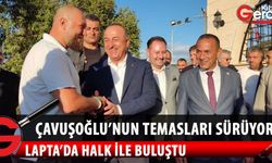 Türkiye Cumhuriyeti Dışişleri Bakanı Mevlüt Çavuşoğlu, ülkemizdeki temaslarına devam ediyor
