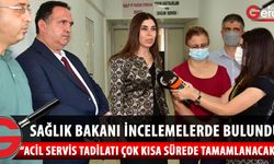 Altuğra, Lefkoşa Dr. Burhan Nalbantoğlu Devlet Hastanesi’ni ziyaret ederek, incelemelerde bulundu