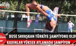 Kıbrıslı Türk sporcu Buse Savaşkan, yüksek atlamada Türkiye şampiyonu oldu