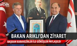 Ulaştırma Bakanı Arıklı, Değirmenlik Belediye Başkanı Karavezirler'i ziyaret etti