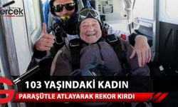 "Tandem paraşütle atlayış yapan en yaşlı kişi"