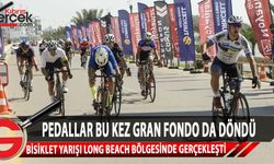 Long Beach Gran Fondo Bisiklet Yarışı İskele'de yapıldı