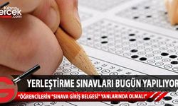 Bülent Ecevit Anadolu Lisesi ve 20 Temmuz Fen Lisesi Yerleştirme Sınavı bugün yapılıyor