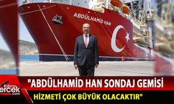 Cumhurbaşkanı Ersin Tatar, Abdülhamid Han sondaj gemisini inceledi