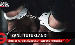 Girne'de bir kafe içerisinde cep telefonu hırsızlığı yaşandı