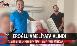 Dr. Derviş Eroğlu, Damar Cerrahisi ekibi tarafından “Karotis” ameliyatına alındı