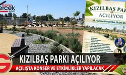 Kızılbaş Parkı, 18 Temmuz Pazartesi günü açılıyor