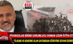 Osman Uzun görevinden istifa etti