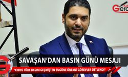 UBP'li vekil Ahmet Savaşan 'Basın Günü' dolayısıyla mesaj yayımladı
