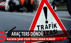  Lefkoşa-Girne yolu boğaz kavşağında trafik kazası meydana geldi
