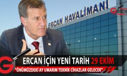 Arıklı, Ercan Havalimanı yeni terminal binasının 29 Ekim'de açılacağını kaydetti