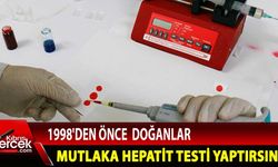 Uzmanlar uyardı 1998'den önce doğanlar mutlaka hepatit testi yaptırsın