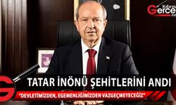 Tatar: Egemen eşit iki devlet anlayışını anavatanımız Türkiye ile savunmaktayız
