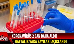 Haftalık koronavirüs rakamları açıklandı