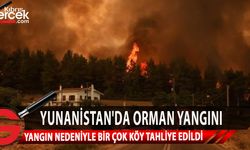 Yunanistan’ın pek çok noktasında orman yangını çıktı