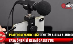 Kamu ve Özel Radyo Televizyonların Kuruluş ve Yayınları (Değişiklik) Yasa Tasarısı Resmi Gazete'de