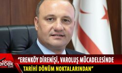 Maliye Bakanı Şan'dan Erenköy Direnişi mesajı