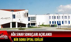 İşte AÖA sınavı sonuçları