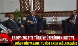 TC Kültür ve Turizm Bakanı Ersoy Ataoğlu’nu ziyaret etti