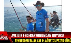 KKTC Avcılık Federasyonu 14 Ağustos tarihinde tekneden balık avı müsabakası yapılacağını duyurdu