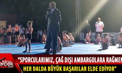 Tatar, 'Akdeniz’de Bir İnci Cimnastik Festivali'ne katıldı