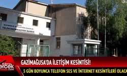 Gazimağusa’da 3 gün boyunca telefon ses ve internet hizmetlerinde kesintiler olacak