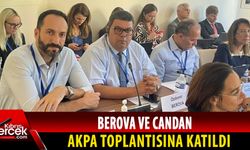 Milletvekilleri Berova ve Candan, AKPA Siyasi İşler ve Demokrasi Komitesi toplantısına katıldı