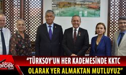 Ataoğlu, TÜRKSOY Genel Sekreteri Raev’i kabul etti