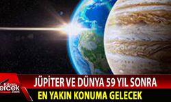 26 Eylül Pazartesi günü Jüpiter, son 59 yıl içindeki Dünya'ya en yakın geçişini yapacak