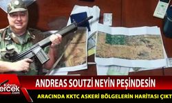 KKTC'de bir Rum'un aracından Türk askeri bölgesinin işaretlendiği harita çıktı