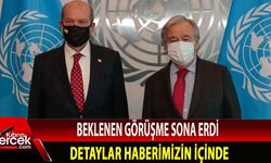 Cumhurbaşkanı Ersin Tatar, New York’ta BM Genel Sekreteri Antonio Guterres’le görüştü.