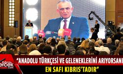 "Biz Kıbrıslı Türkler, harf devrimini ilk uygulayanlardan biriyiz"