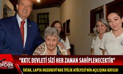 Cumhurbaşkanı Ersin Tatar, İyilik Atölyesi’nin açılışına katıldı