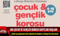 Lefkoşa Belediye Orkestrası Çocuk ve Gençlik Korosu kayıtları başladı