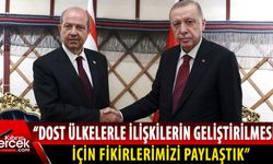 Cumhurbaşkanı Tatar, Erdoğan ile görüştü