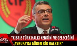 "Çare biziz, çare Kıbrıs Türk halkıdır"