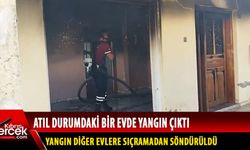 Lefkoşa’da bir evde yangın çıktı