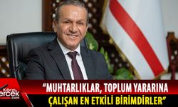 Bakan Ataoğlu, Muhtarlar Günü dolayısıyla mesaj yayımladı