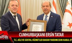 Tatar, Türkiye Cumhuriyeti Aile ve Sosyal Hizmetler Bakan Yardımcısını kabul etti