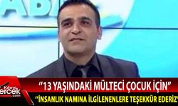 13 yaşındaki mülteci çocuk mahkemesi sonuçlanana kadar çocuk yurduna yerleştirilecek